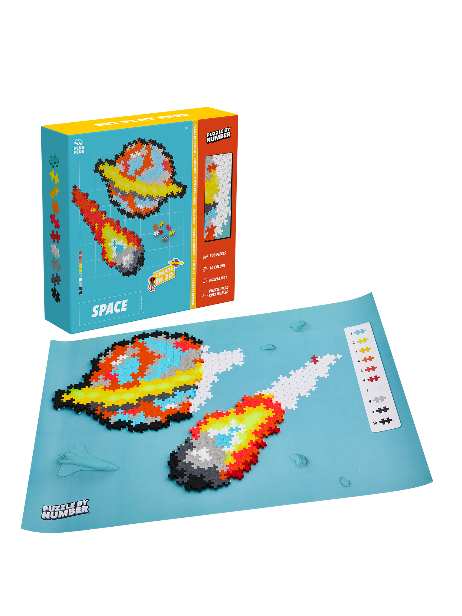 Puzzle By Number - Space